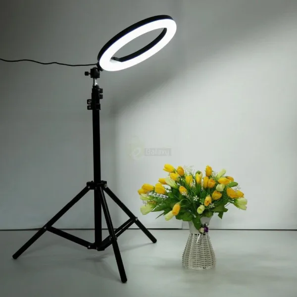 26CM Ring Light With Tripod Stand - Image 4