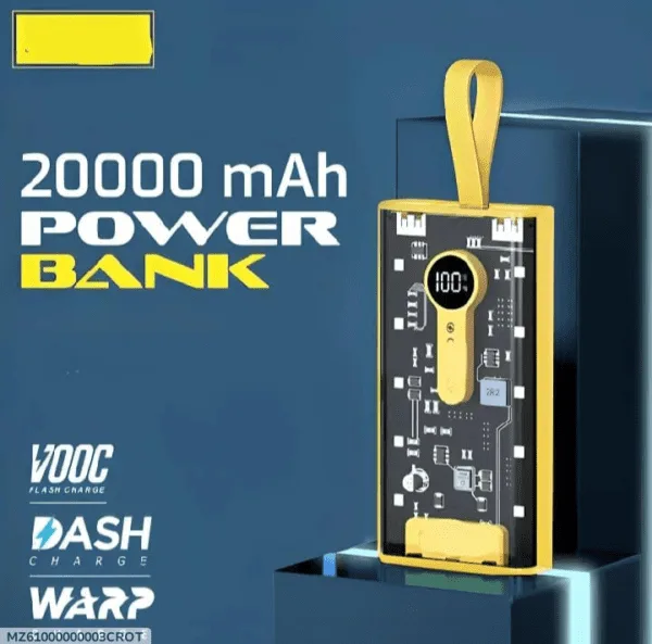 Fast Charging Power Bank 20000 Mah