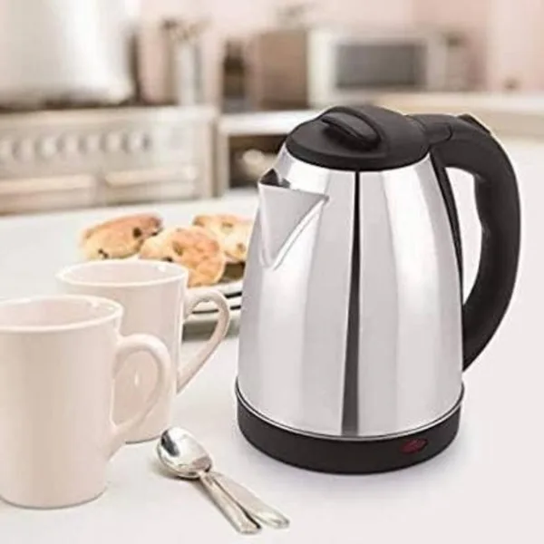 Premium Quality Electric Kettle 2.0 Liter (Silver)