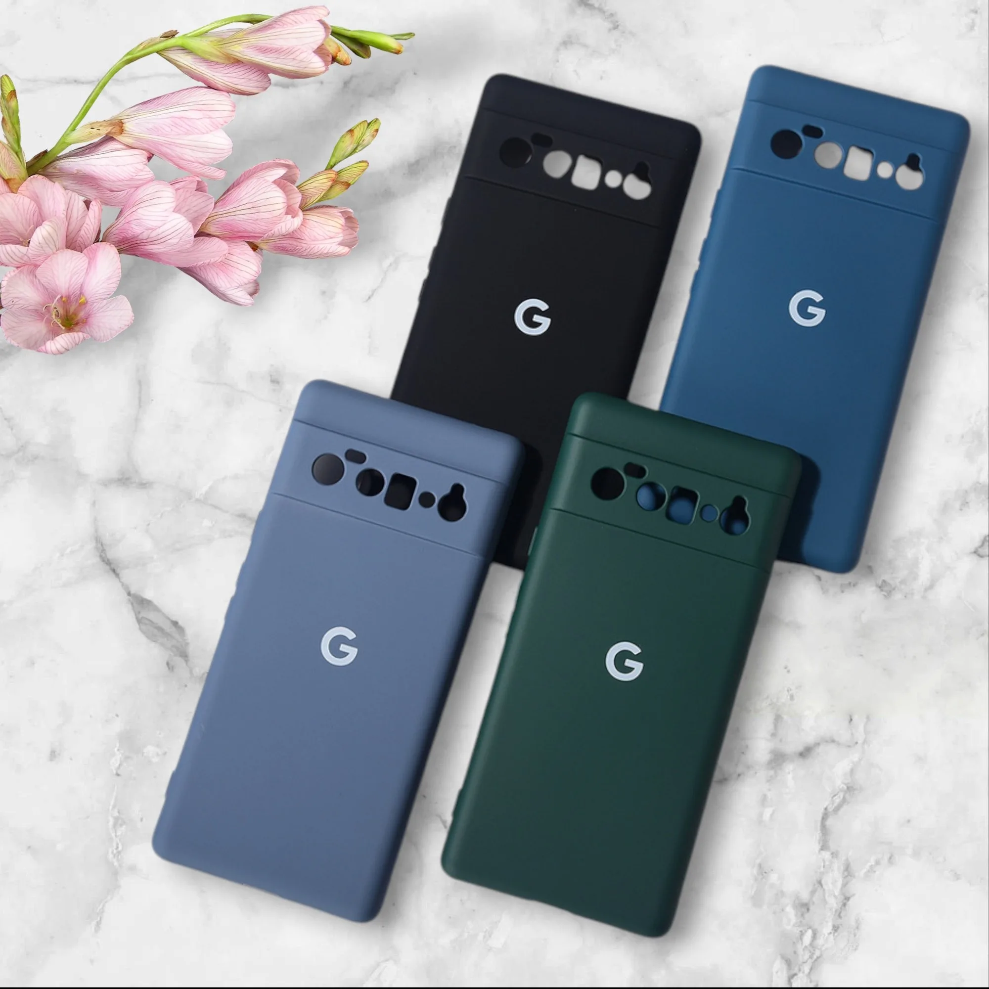 Google Pixel 6 Pro Orignal Back Cover | Premium LIQUIED SILICONE Soft Case